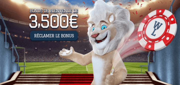 White lion casino bonus