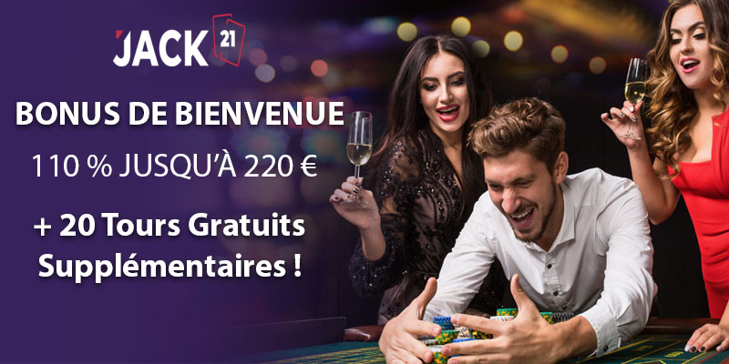 Jack21 Casino Bonus