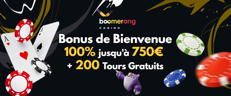 Boomerang casino bonus